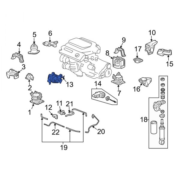 Manual Transmission Mount