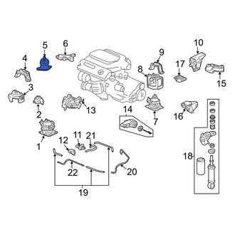 Acura OE - Center Engine Mount