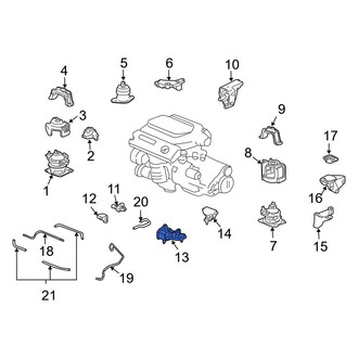 Acura OE - Front Automatic Transmission Mount