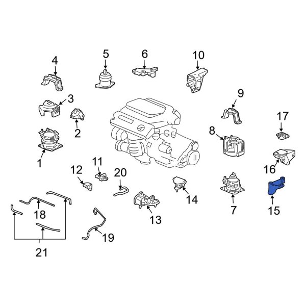 Automatic Transmission Mount Bracket