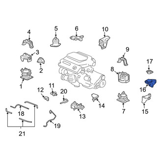 Acura OE - Upper Manual Transmission Mount Bracket