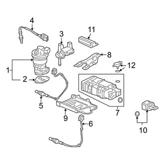 Acura OE - Emission System - Emission Components