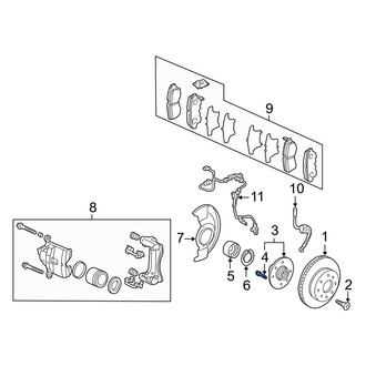 Acura OE - Wheel Lug Stud