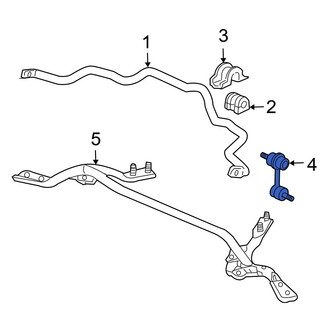 Acura OE - Front Left Suspension Stabilizer Bar Link