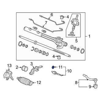 Acura OE - Steering Tie Rod Washer