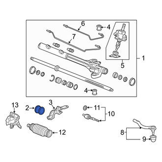 Acura OE - Right Rack and Pinion Assembly Bushing