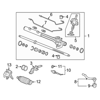 Acura OE - Steering Gear & Linkage