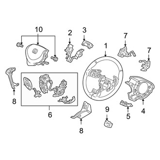 Acura OE - Steering Wheel & Trim