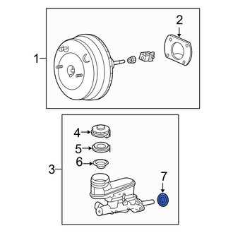 Acura OE - Power Brake Booster Seal