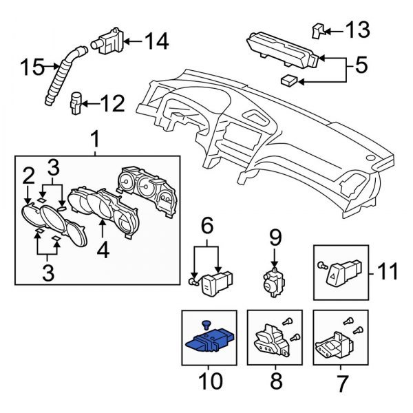 Trunk Lid Release Switch