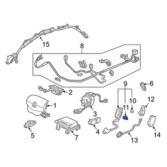 Acura OE - Seat Air Bag Clip