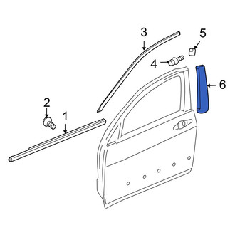 Acura OE - Front Left Door Applique