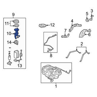 Acura OE - Fuel Pump Filter