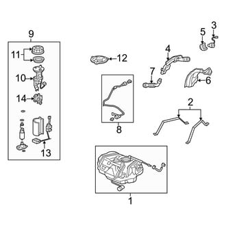 Acura OE - Fuel System Components