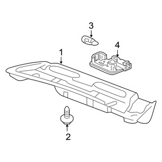 Acura OE - Trunk Lid - Interior Trim