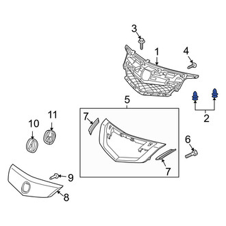 Acura OE - Grille Retainer