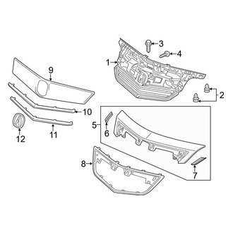 Acura OE - Grille