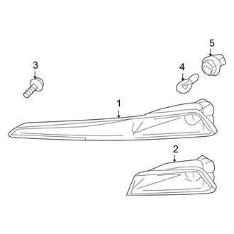 Acura OE - Front Lamps - Signal Lamps
