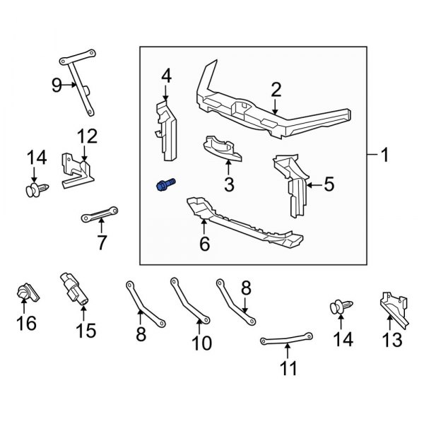 Radiator Support Panel