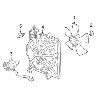 Acura OE - Cooling Fan
