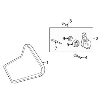 Acura OE - Cooling - Belts & Pulleys
