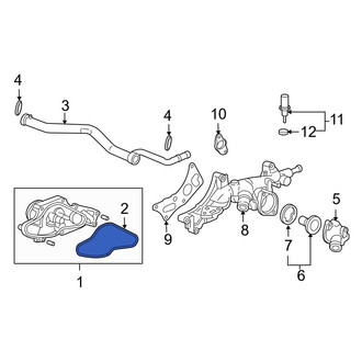 Acura OE - Engine Water Pump Gasket
