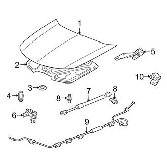 Acura OE - Hood & Components