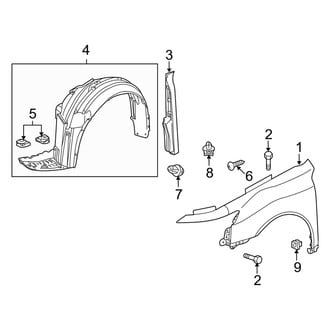 Acura OE - Fender & Components