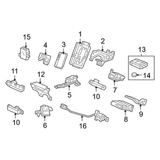 Acura OE - Electrical - Keyless Entry Components (Smart-Key)