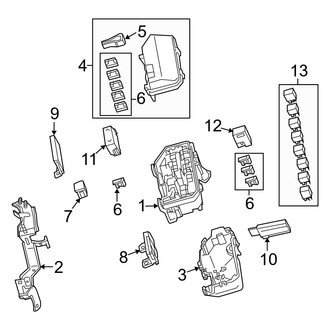 Acura OE - Electrical Components (Engine Compartment)