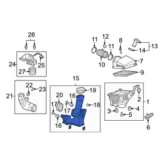 Acura OE - Engine Air Intake Resonator