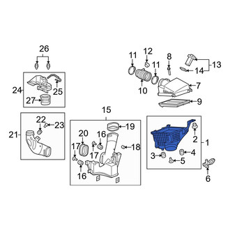 Acura OE - Lower Air Filter Housing