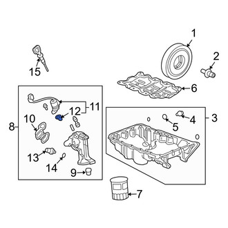 Acura OE - Engine Variable Valve Timing (VVT) Solenoid Gasket