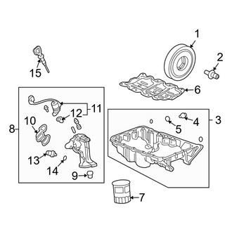 Acura OE - Engine / Transaxle - Engine Parts