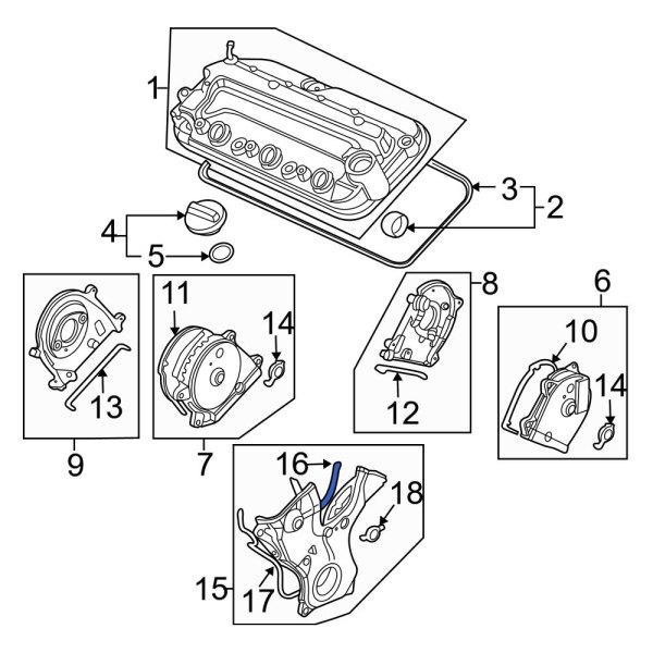 Engine Timing Cover Gasket