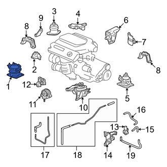 Acura OE - Front Engine Mount
