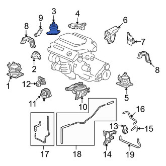 Acura OE - Engine Mount