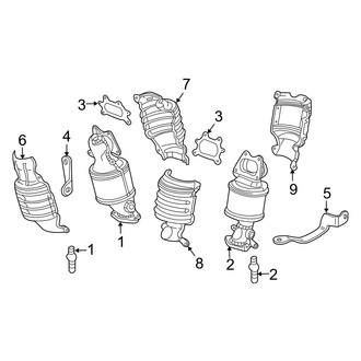 Acura OE - Exhaust System - Manifold