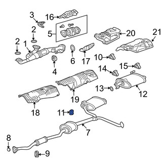 Acura OE - Exhaust System Hanger