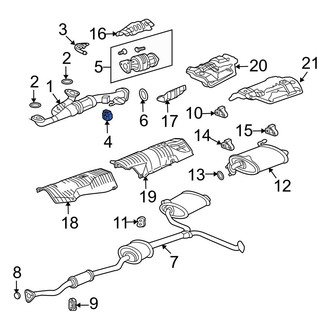 Acura OE - Rear Exhaust System Hanger
