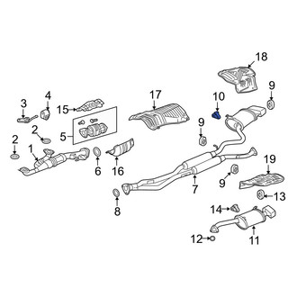 Acura OE - Exhaust System Hanger