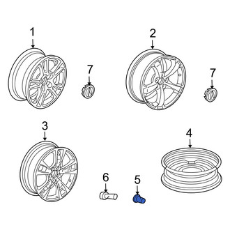 Acura OE - Wheel Lug Nut