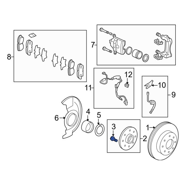 Wheel Lug Stud