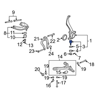 Acura OE - Front Lower Suspension Ball Joint