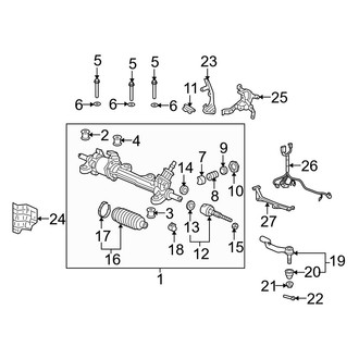Acura OE - Steering Gear & Linkage