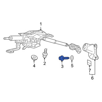 Acura OE - Steering Column U-Joint Bolt