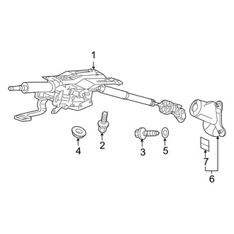 Acura OE - Steering Column Assembly