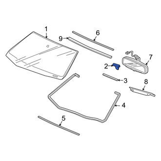 Acura OE - Windshield Clip