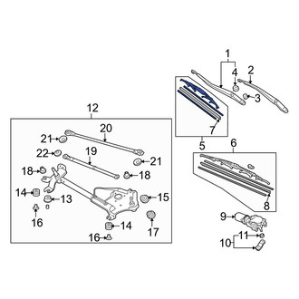 Acura OE - Left Wiper Blade