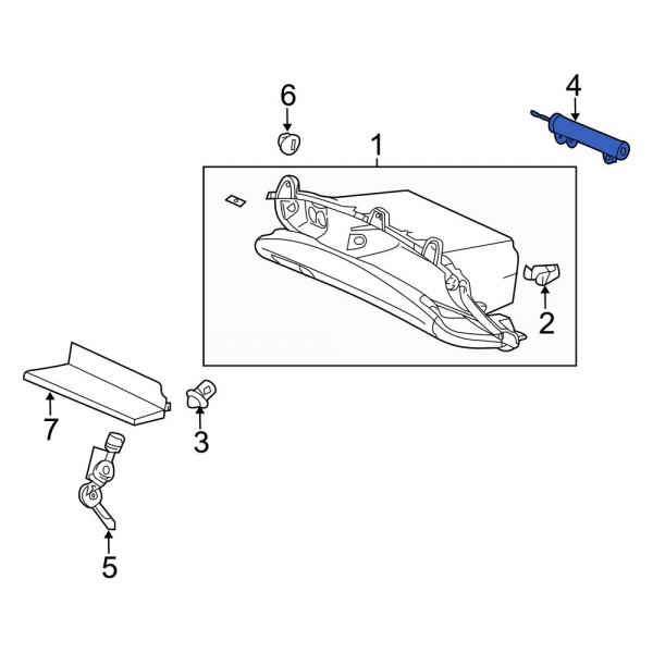 Glove Box Strap